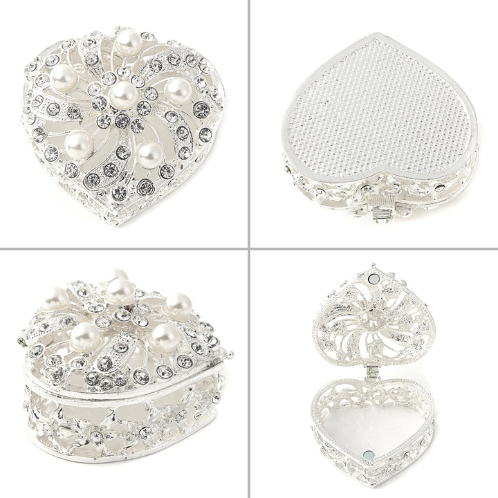 Twisted Pearl Heart Box - TINGKU