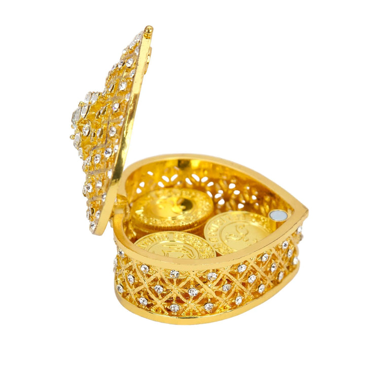 13 Spanish Wedding Unity Coins with Heart-Shaped Box – Arras para Boda Catolica y Cristiana Evangelica, Symbols of Love, Faith, Prosperity for Marriage Ceremony - tingkucoins.com