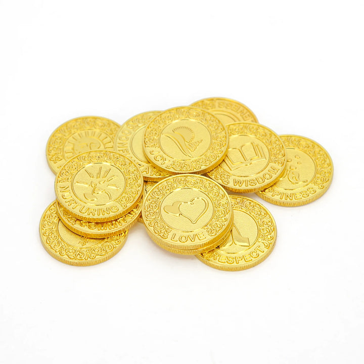 13 pcs English Wedding Arrhae Coins Only – Wedding Arras Unity Coins Set for Filipino wedding - TINGKU
