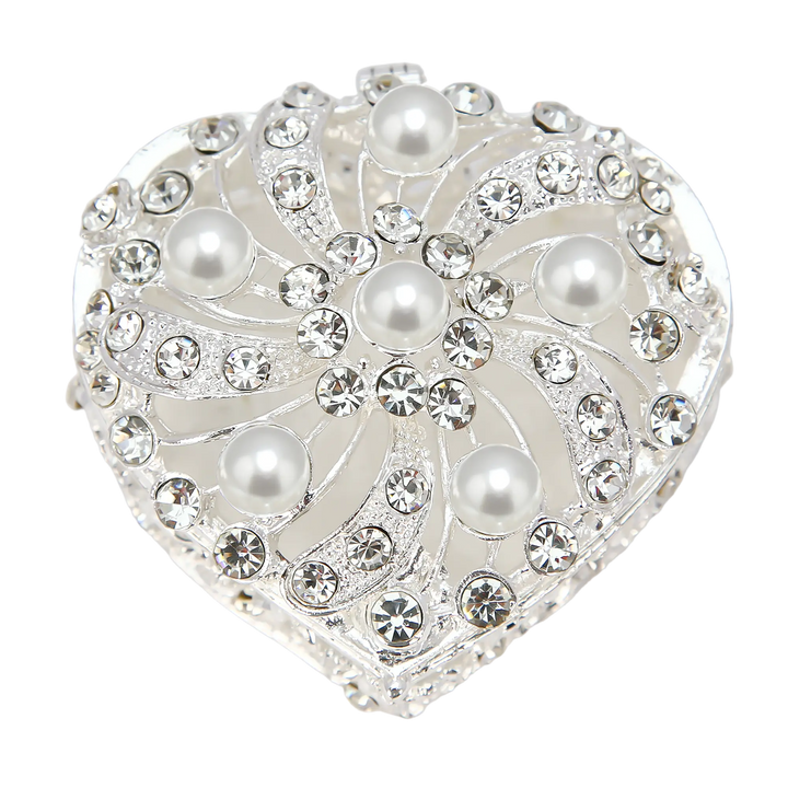 Personalized English Wedding Arras Unity Coin Set – 13 Custom Coins with Twisted Pearl Heart Box | Deluxe Keepsake for Catholic & Multicultural Ceremonies - TINGKU