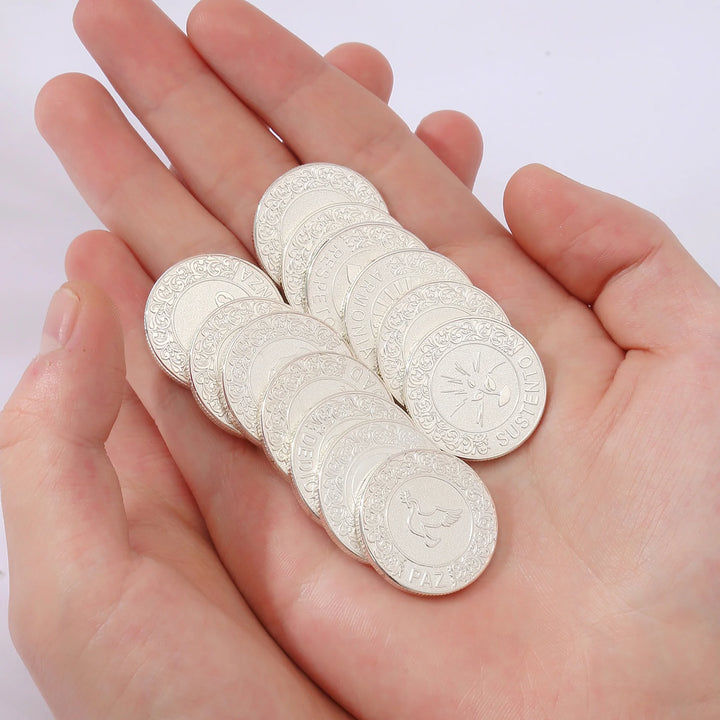 13 pcs Spanish Wedding Arras Coins Only – Español Las Arras De Boda Cristiana, Wedding Accessories for Ceremony - TINGKU
